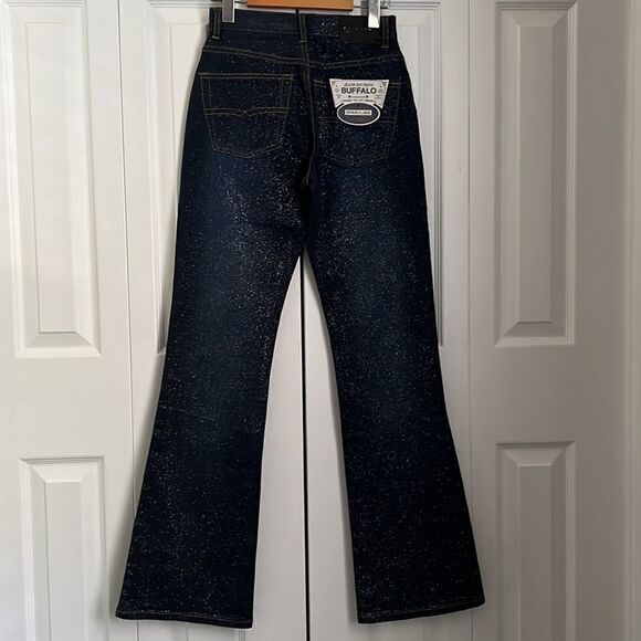 BUFFALO DAVID BITTON “SPARKLING”. BOOT CUT JEANS SIZE 26 NWT - Picture 4 of 10